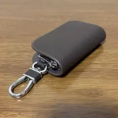 新品 キーカバー キーケース スマートキーケース 良質レザー ダークブラウン