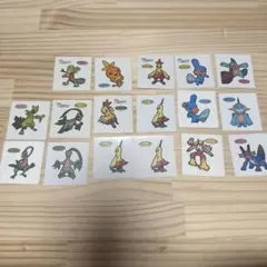 ポケモンパンシール 全17枚 未使用