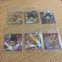 ドラゴンボール ウエハースシール 6枚セット