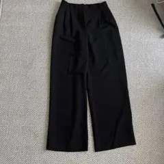 ZARA ダーツ入りワイドレッグパンツ