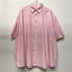WHIMSIC ウィムジック ピンク オーバーシャツ