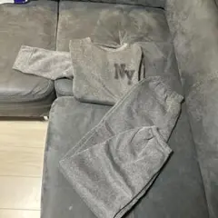 グレー パジャマ サイズ160