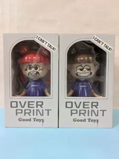 OVER PRINTオーバープリント GoodToysコラボフィギュア2個セット