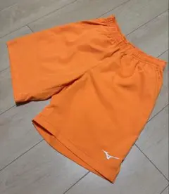MIZUNO ミズノ　テニスハーフパンツ S　オレンジ