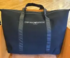 EMPORIO ARMANI ブラック トートバッグ