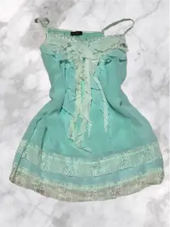 ❤️ミントグリーン　キャミソール