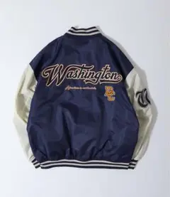 Oversized nylon stadium jacket オーバーサイズ