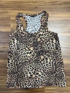 H&M ヒョウ柄 タンクトップ