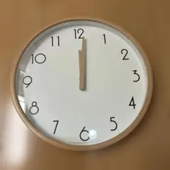木製丸型時計 直径約30cm