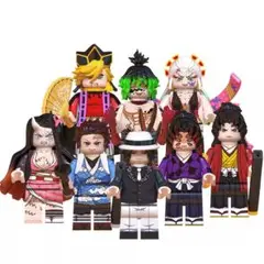 ミニフィグ 鬼滅の刃(3)8体セット レゴ互換