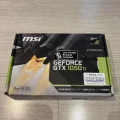 【24日まで】NVIDIA GeForce GTX 1050 Ti グラボ4GB