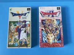 【箱・説明書付き】ドラゴンクエストV ・VI セット