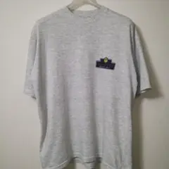 90s hangten 杢グレー 半袖T L オールドサーフ ハンテン