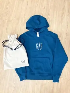 新品未使用　GAP パーカー　リフレクター　裏起毛　XXS ギフト巾着付き