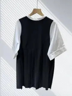 ENFOLD PLEATS PULLOVER 300IA230-0861