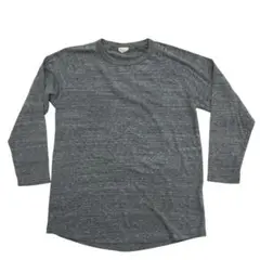 Champion チャンピオン ラグラン ロングスリーブ Tシャツ グレー S