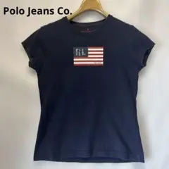 Polo Jeans Co. ポロジーンズ アメリカ国旗 スパンコール tシャツ