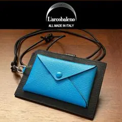 2439【1点限り！新品 3万円】ラルコバレーノ★スマートミニネックウォレット★