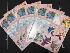 ポケモンセンター出張所　イオンモール橿原　奈良　クリアファイル　6枚セット