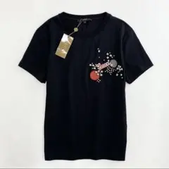 11i21《未使用》グッチ スタッズ ロゴワッペン クルーネック Sメンズ正規品