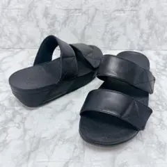 fitflop MINA SLIDES レザースポーツサンダル 22.5cm