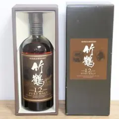 ニッカ 竹鶴12年 660ml 旧ボトル ピュアモルト 箱有り