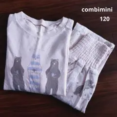 combimini 腹巻き付 長袖パジャマ くま 120