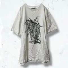 2560♡mna mìn♡Tシャツ 白 F プリント 馬 半袖 メンズ 春夏
