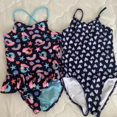 H&M 女の子　120㎝　水着2枚セット