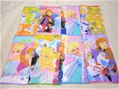 A アナと雪の女王 ミニタオル ハンカチ8枚組 A*新柄*アナ雪