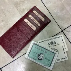 革製　カード入れ