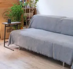 Ouchi+Design 2人掛けソファ用カバー 撥水加工　グレー