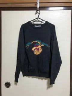 値下げ　美品　SYAO　スウェット　セーター　ダークグレー