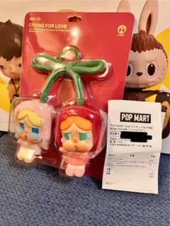 POP MART CRYBABY Crying For Love チェリー未開封