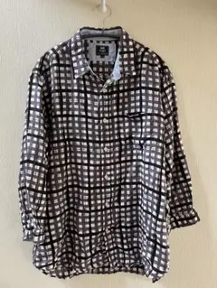 BEAMS HEART チェック柄 長袖シャツ XL