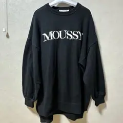 moussy ロゴニット