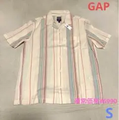GAP ストライプ半袖シャツ