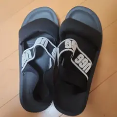 UGG ブラック スポーツサンダル