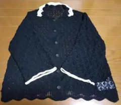 美品　サマンサモスモス　レースカーディガン