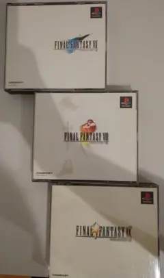 ファイナルファンタジー VII, VIII, IX 3本セット