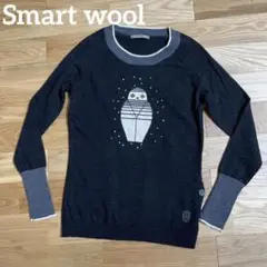 ●美品●smart wool アニマル セーター ニット スマートウール
