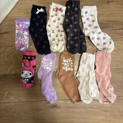 ソックス女の子　10足セット