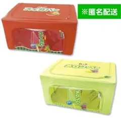 【※新品、未開封】ロッテ スイカバー メロンバー 窓付き収納ケース 全２種類