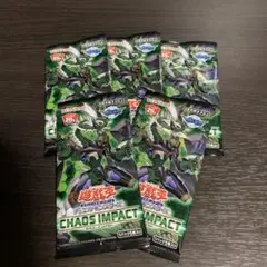 遊戯王　カオスインパクト　5パック