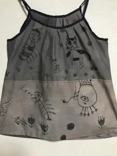 ペコ様　キャミソール　ゆったりサイズ　手書きドラ猫シリーズ
