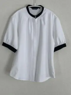 美品★BRICKHOUSE ブリックハウス五分袖シャツ　 LL