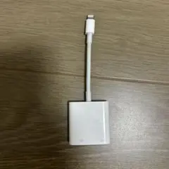 Apple 純正 カメラアダプタ lightning