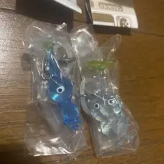 ピクミン　ガチャガチャ　めじるしアクセサリー　氷ピクミン