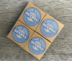 新品、SEX WAX 4個セット サーフィン ワックス ブルーラベル