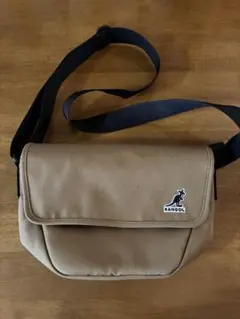 KANGOL ベージュ サコッシュ